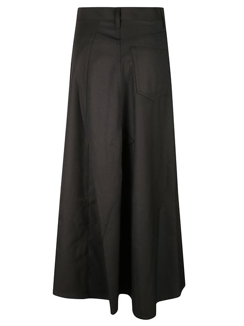 Gonna lunga piegata JUNYA WATANABE | JPS0090511BLACK